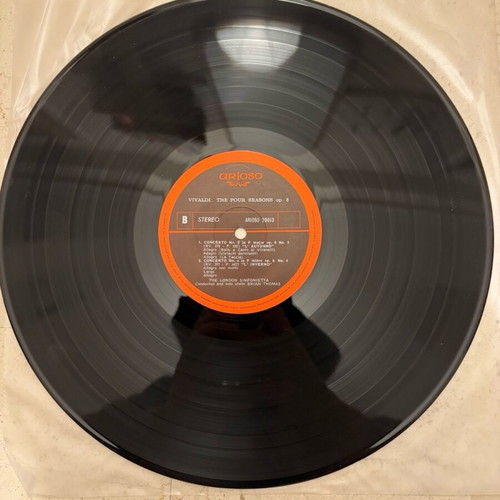 Antonio Vivaldi The Four Seasons vinyl record like new, classical