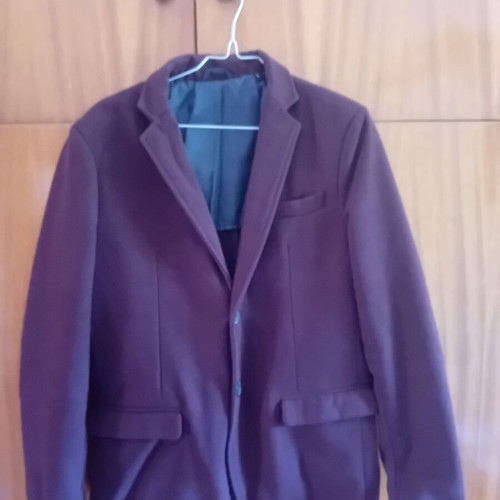 Burgundy jacket for outings like new, size L, age 3 years
