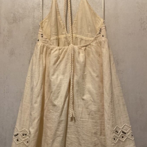 Zara mini beige dress size M like new