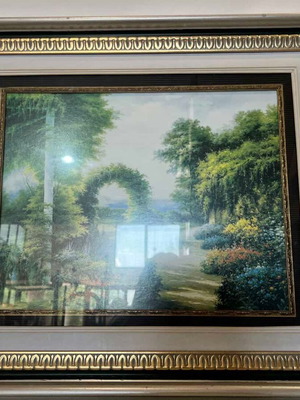 Garden Arch Print used 62.5x73 cm