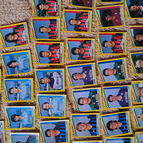 Italian Campionato Il grande calcio 91 stickers like new, 100 pieces