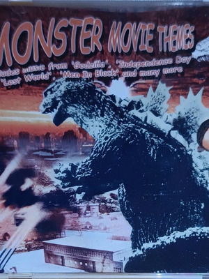 Monster Movie Themes CD used, music from monster movie soundtracks