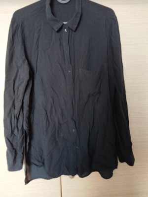 Zara shirt wide black like new