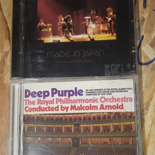 Deep Purple Made in Japan 2CD remastered + Royal Albert Hall 1977 CD