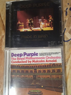 Deep Purple Made in Japan 2CD remastered + Royal Albert Hall 1977 CD