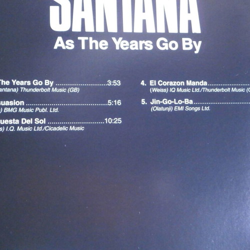 Santana CD pack of 5 like new, 1990s rock