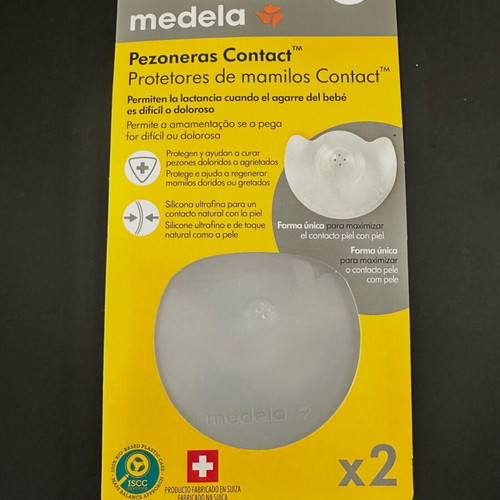 Medela Pezoneras Contact nipple shields new size Small