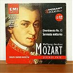  Wolfgang Amadeus Mozart, Divertimento No. 15, Βόλφγκανγκ Αμαντέους Μότσαρτ, CD no. 12 σε χαρτινη θηκη, Εκδοση προσφορας, 250 χρονια απο τη γεννηση του Mozart