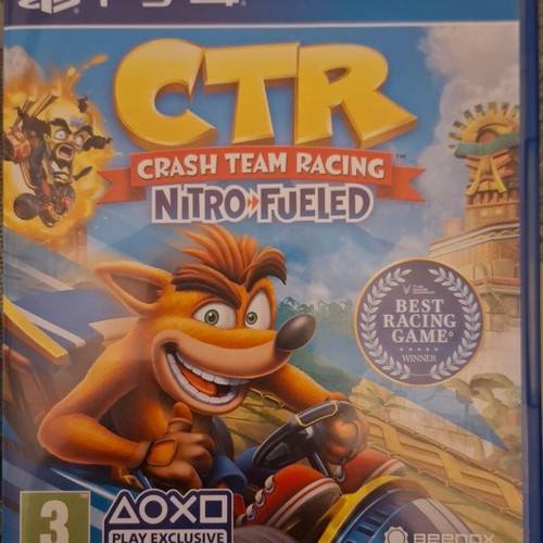 Crash Team Racing Nitro Fueled PS4 game like new