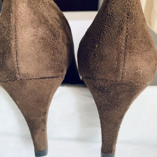Arte Piedi Suede Pumps Size 38 Brown Like New