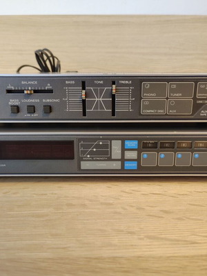 Sony Vintage Hi-Fi Set TA-V5 Amplifier & ST-V5 Tuner