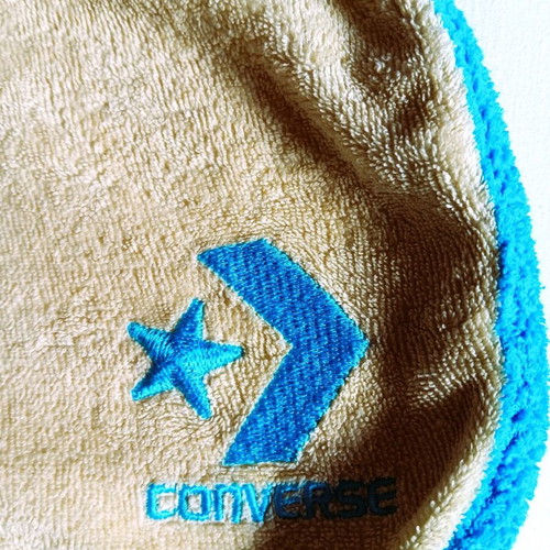 Converse shorts like new, yellow with turquoise details, size S