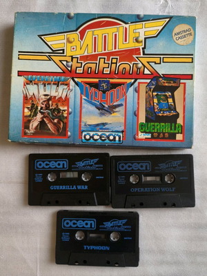 Amstrad CPC Battle Stations συλλογή κασέτα μεταχειρισμένη