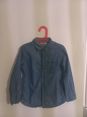 Jean shirt Energiers like new, blue, for boys 8-10 years