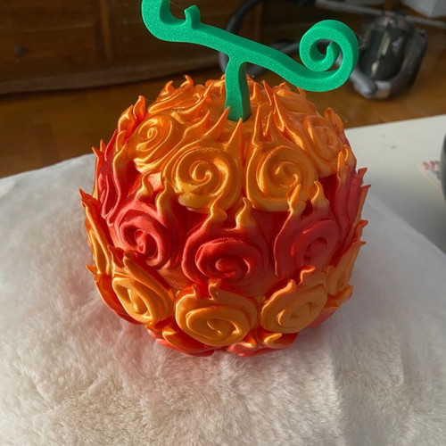 Mera Mera no Mi Ace's Devil Fruit collectible, new