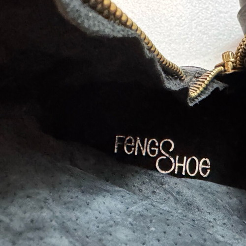 Feng Shoe No 39 ankle boots like new, black