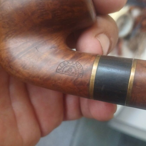 Alexander Hygro System EX #341-X vintage tobacco pipe set used