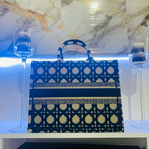 Christian Dior Book Tote handbag new, black
