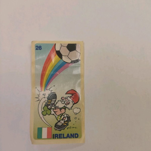 World Cup '94 collectible gum sticker used
