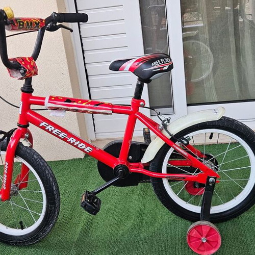 Free Ride BMX 16'' kids bike, red and white
