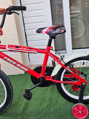 Free Ride BMX 16'' kids bike, red and white