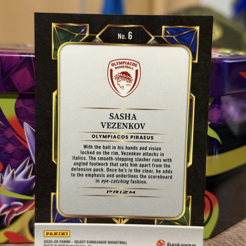 Sasha Vezenkov Crown Jewels case hit basketball card