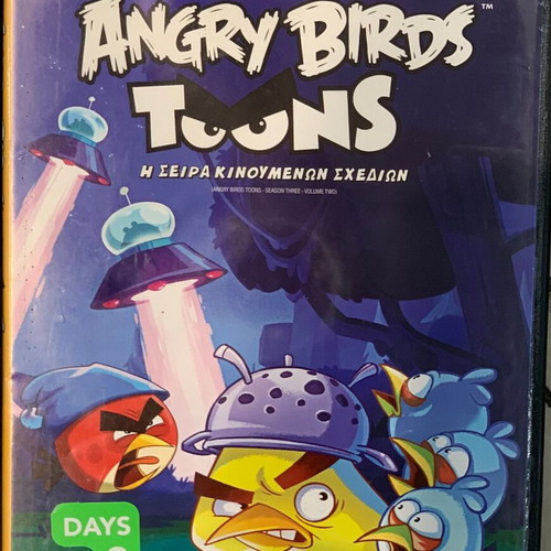 Angry Birds DVD used, complete collection of 11 discs
