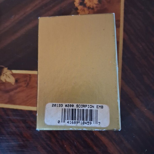 Zippo Scorpion Emblem 2003 lighter new with original box