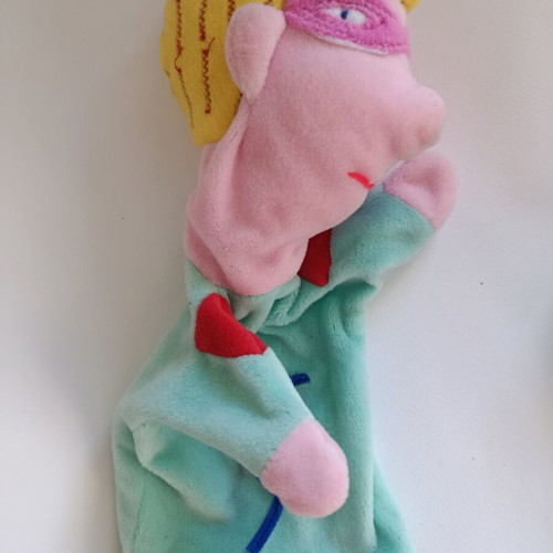 IKEA hand puppets set of 5 used