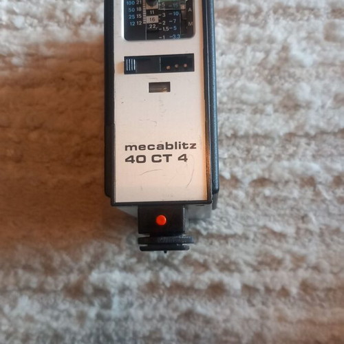 Metz Mecablitz 40CT 4 flash like new for vintage cameras