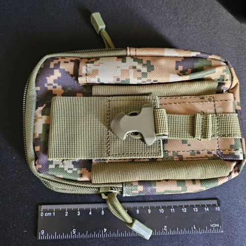 Tactical Molle τσαντάκι μέσης καινούργιο, αδιάβροχο με θήκη για κινητό