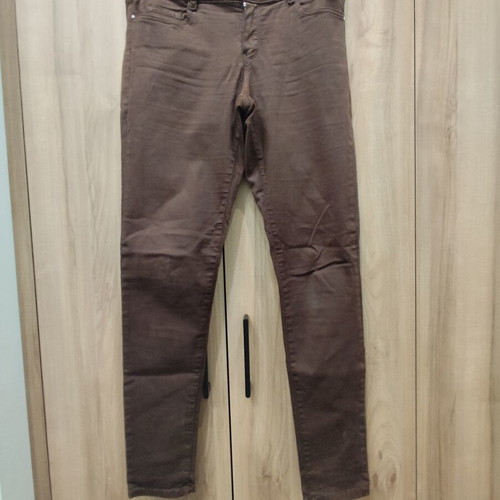 Massimo Dutti Skinny Fit Denim Pants like new, brown, size M