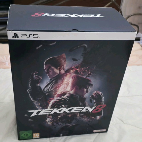 Tekken 8 Collectors PS5 box sleeve and inserts new