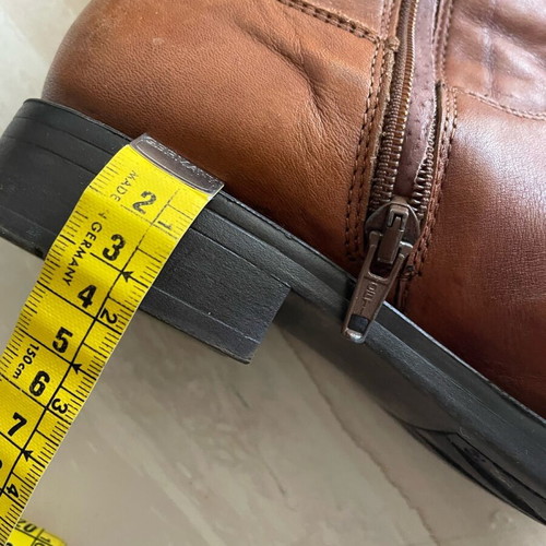 Progetto leather boots tan size 37 like new