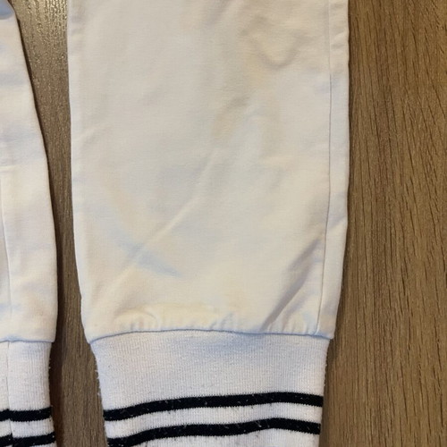 White sweatpants like new, size M