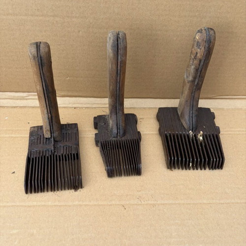 Kirkit weaving tools used, set of 3