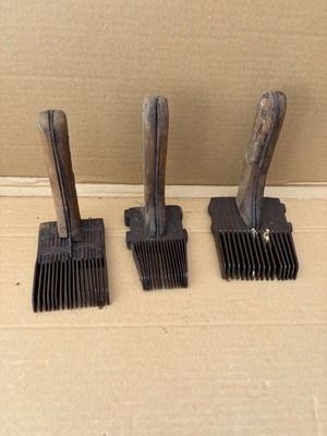 Kirkit weaving tools used, set of 3