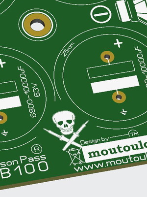 Audio Power Amplifier Class AB Nelson Pass AB100 PCB new