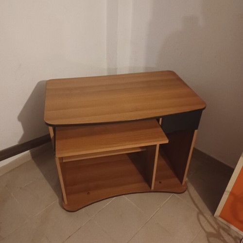 Computer desk used, wooden furniture