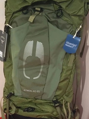 Osprey Atmos 65 AG backpack, green