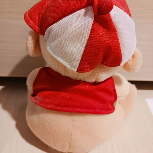 Plush Footballer Bear Like New