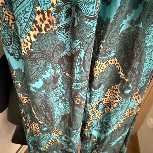 Virginia Karafousia set like new, colorful, shirt and trousers