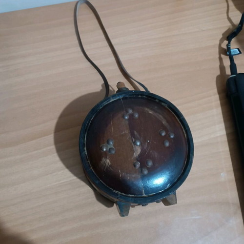 Traditional wooden Tsotra used, vintage antique 15cm