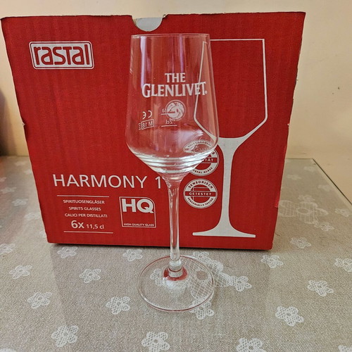 Glenlivet Tasting Glasses set of 6 new