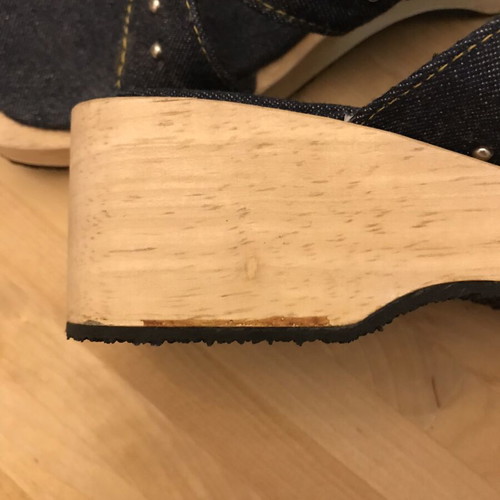 O'Neill platform shoes used, size 37, blue