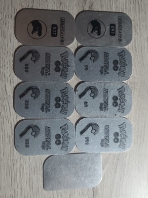 Pokemon and Fortnite collectible tags