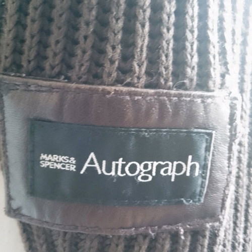 Marks Spenser jacket-cardigan XL like new, brown