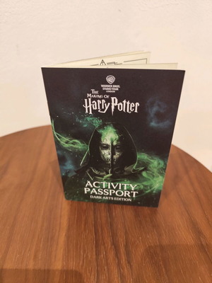 Harry Potter Studio Tour London διαβατήριο δραστηριοτήτων Dark Arts Edition