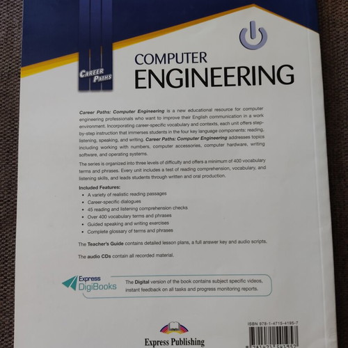 Computer Engineering English Book like new, Express Publishing