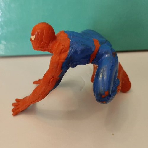 Spider-Man figure from PVC 2004 used with minor paint wear